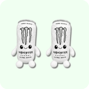 White Monster Plush 2PCS