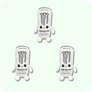 White Monster Plush 3PCS